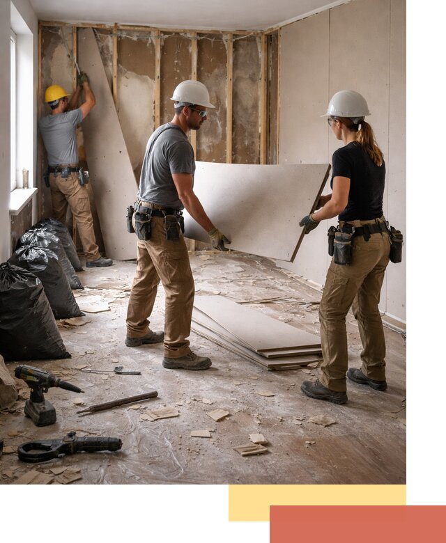 Демонтаж стеновых панелей в Нурлате быстро и аккуратно