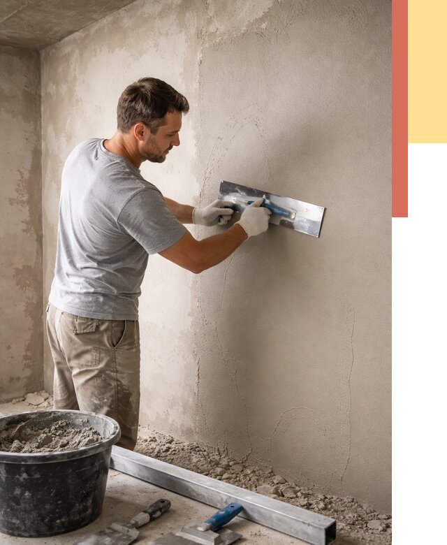 Штукатурка стен без маяков в Нурлате от 7507 руб/м2 — услуги и цена | ОТДЕЛОЧНИК-Нрт