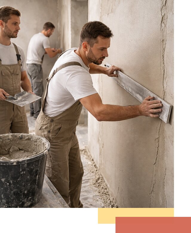 Штукатурка стен без маяков в Нурлате быстро и качественно