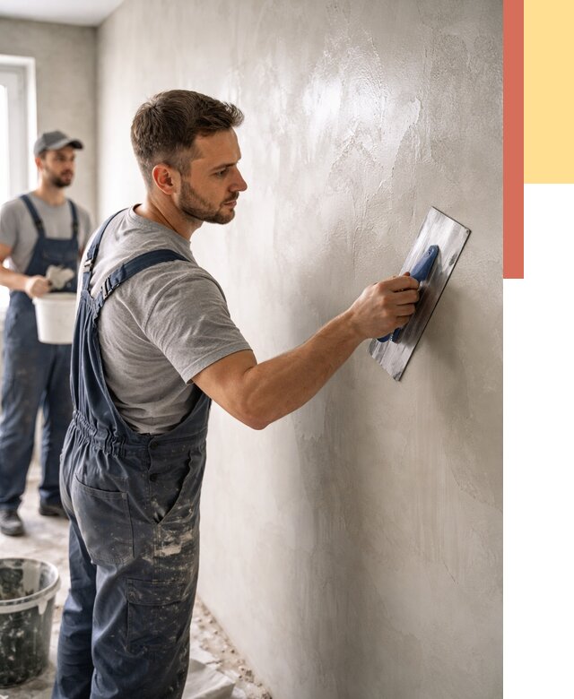 Глянцевание штукатурки стен в Нурлате от 7820 руб. — услуги и затирка | ОТДЕЛОЧНИК-Нрт