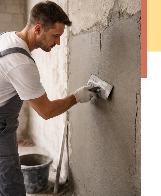 Штукатурка стен под плитку в Нурлате от 4379 руб./м2 — выравнивание под плитку | ОТДЕЛОЧНИК-Нрт