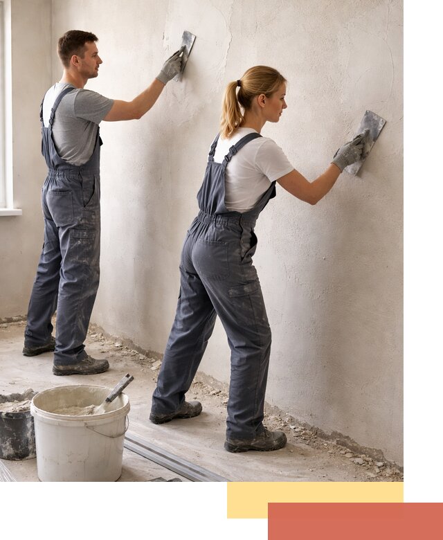 Штукатурка стен под обои в Нурлате профессионально и быстро