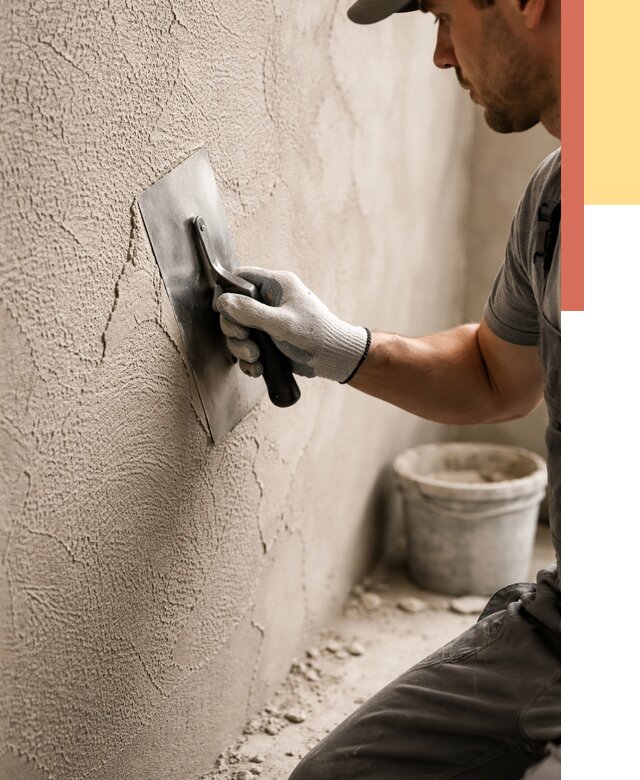 Структурная штукатурка стен в Нурлате от 4692 руб. под ключ | ОТДЕЛОЧНИК-Нрт