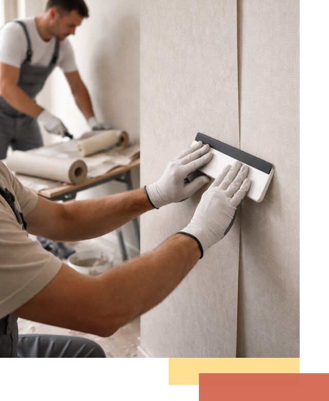 Поклейка обоев под покраску в Нурлате профессионально и быстро