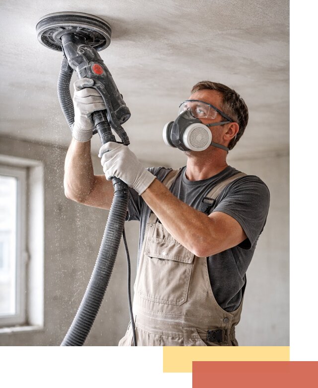 Шлифовка потолка в Нурлате — качественная подготовка под отделку