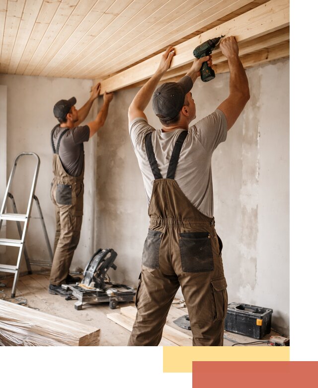 Монтаж потолка из вагонки в Нурлате профессионально и аккуратно