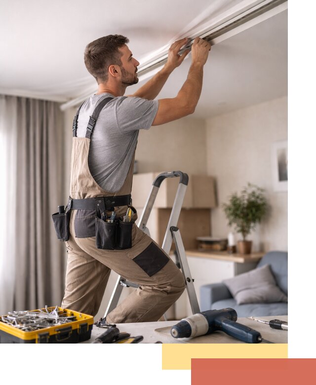 Ремонт натяжных потолков в Нурлате — качественно и оперативно